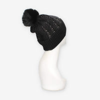 Guess AW5385-POL01-BLA KNITTED BEANIE