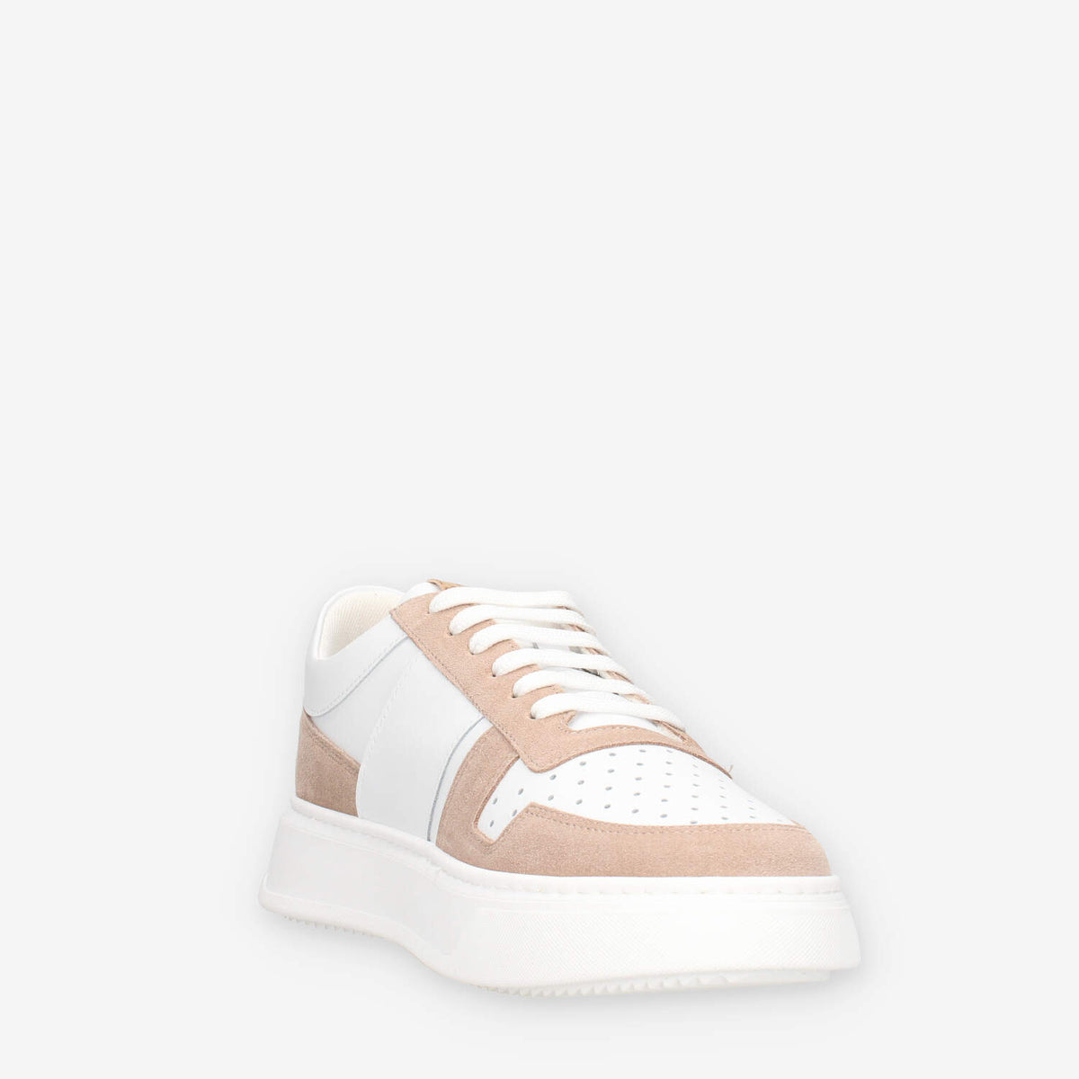 Alviero Martini Prima Classe ZU193-578S-0900 Sneakers da uomo bianche e beige