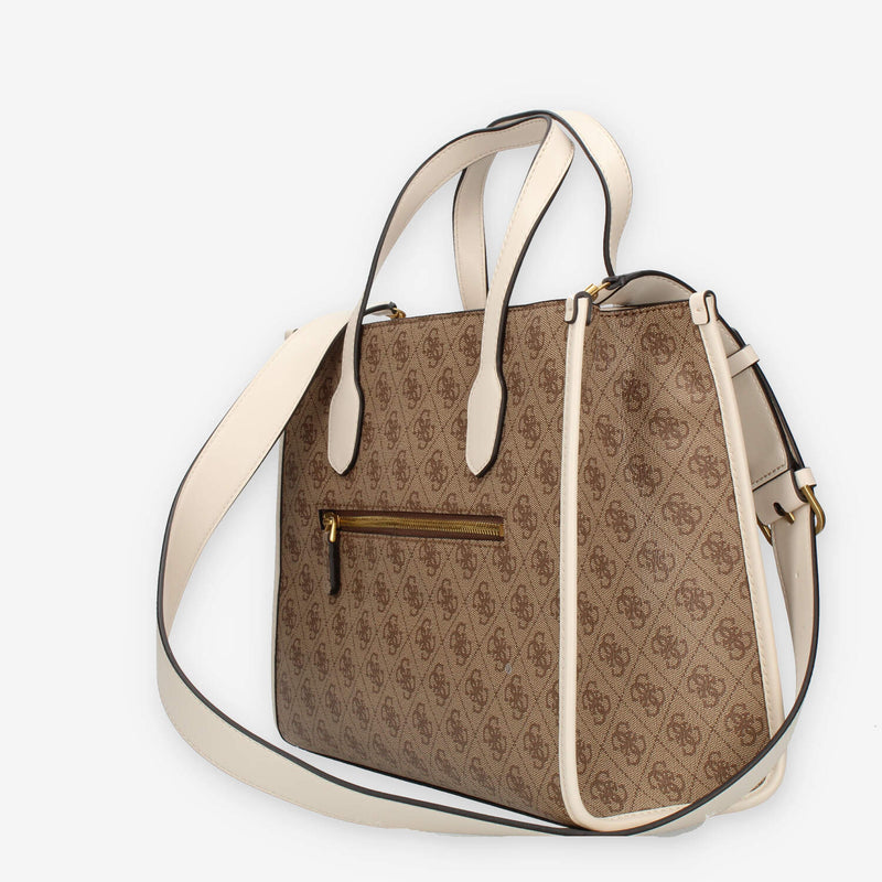 Guess Silvana Borsa a mano logata beige