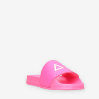 Sun 68 X36410T62FUXIA FLUO GIRL'S SLIPPERS LOGO (TEEN) Ciabatte fuxia da ragazza
