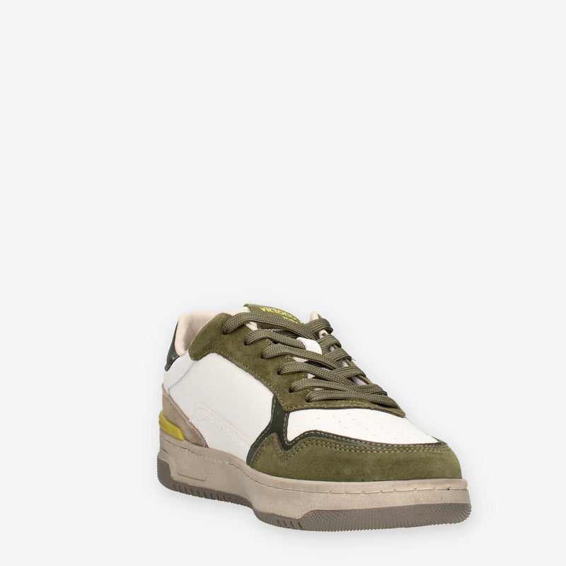 Victoria 8800125-KAKI Sneakers bianche e verdi da uomo