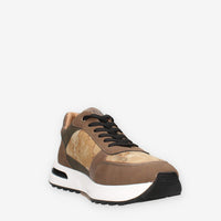 Alviero Martini Prima Classe ZU160-300H-0010 Sneakers da uomo marroni e Geo Classic