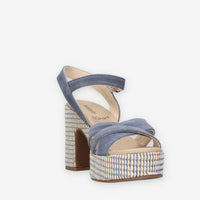 Nero Giardini E616070D-203 Sandali avio da donna