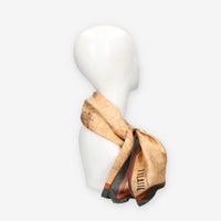 Alviero Martini Prima Classe K3190-ALOE-0609 Foulard quadrato grande verde muschio e Geo Classic