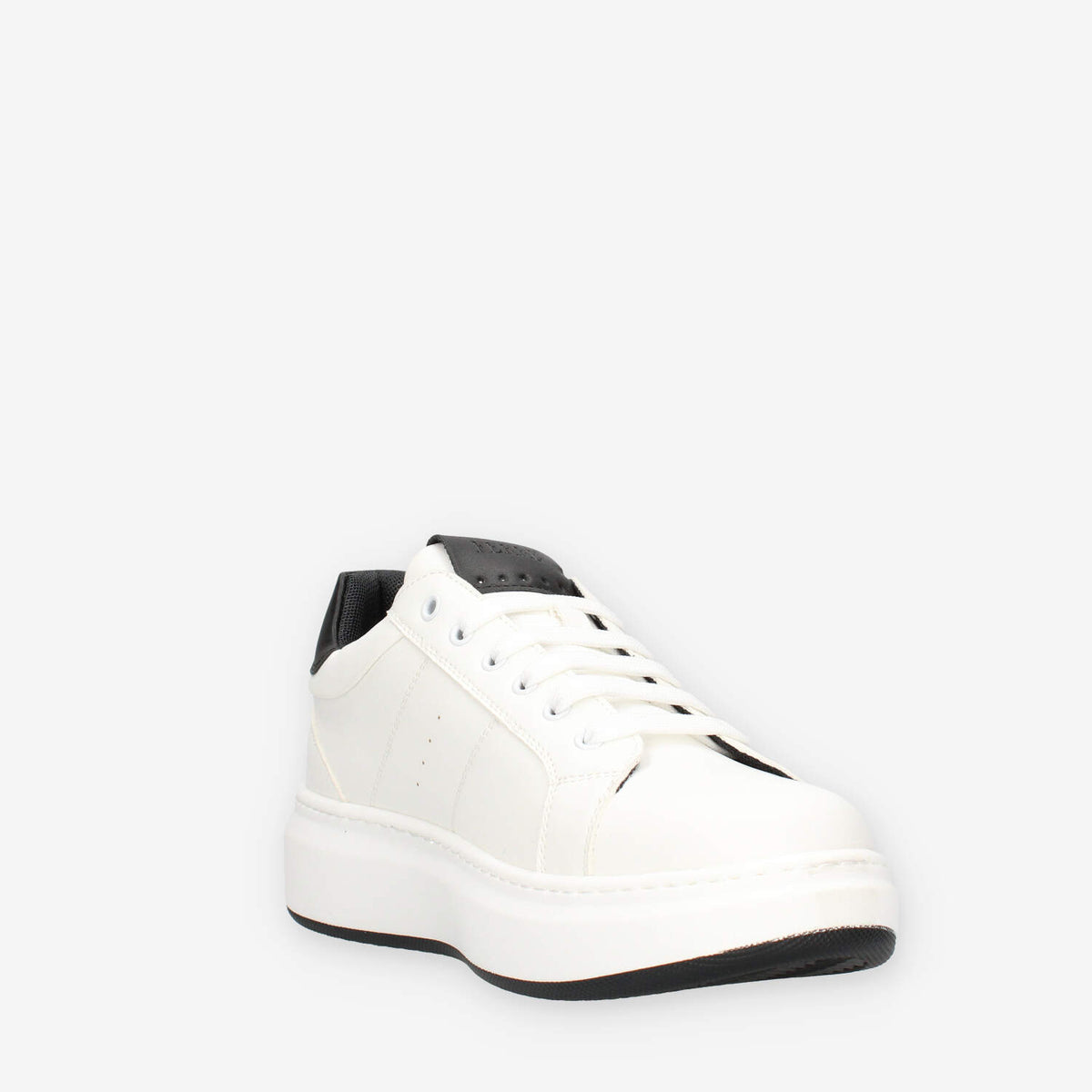 Ferre FU-190-WHITE-BLACK Sneakers bianche e nere da uomo