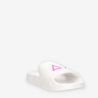 Sun 68 X36210-01BIANCO SLIPPERS LOGO Ciabatte bianche da nonna