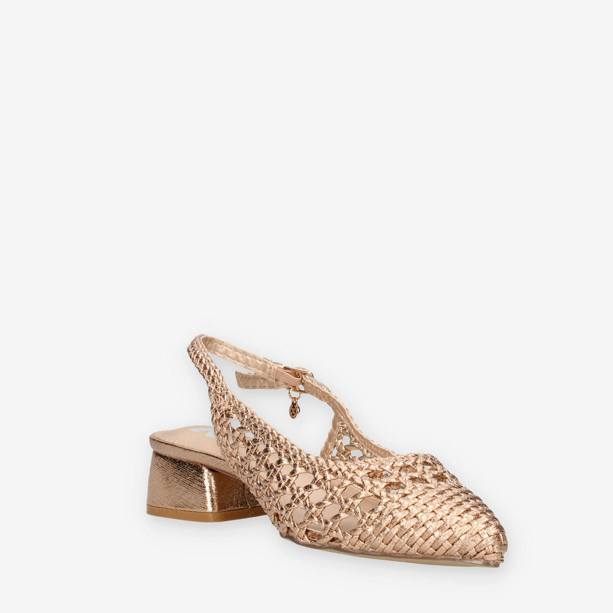 Xti Tentations 145430-NUDE Dècolletè oro rosa con tacco