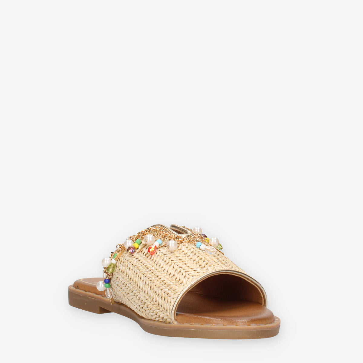 O-Joo OL61511A-026 MILEY CARRIBEAN Sandali scalzati beige da donna