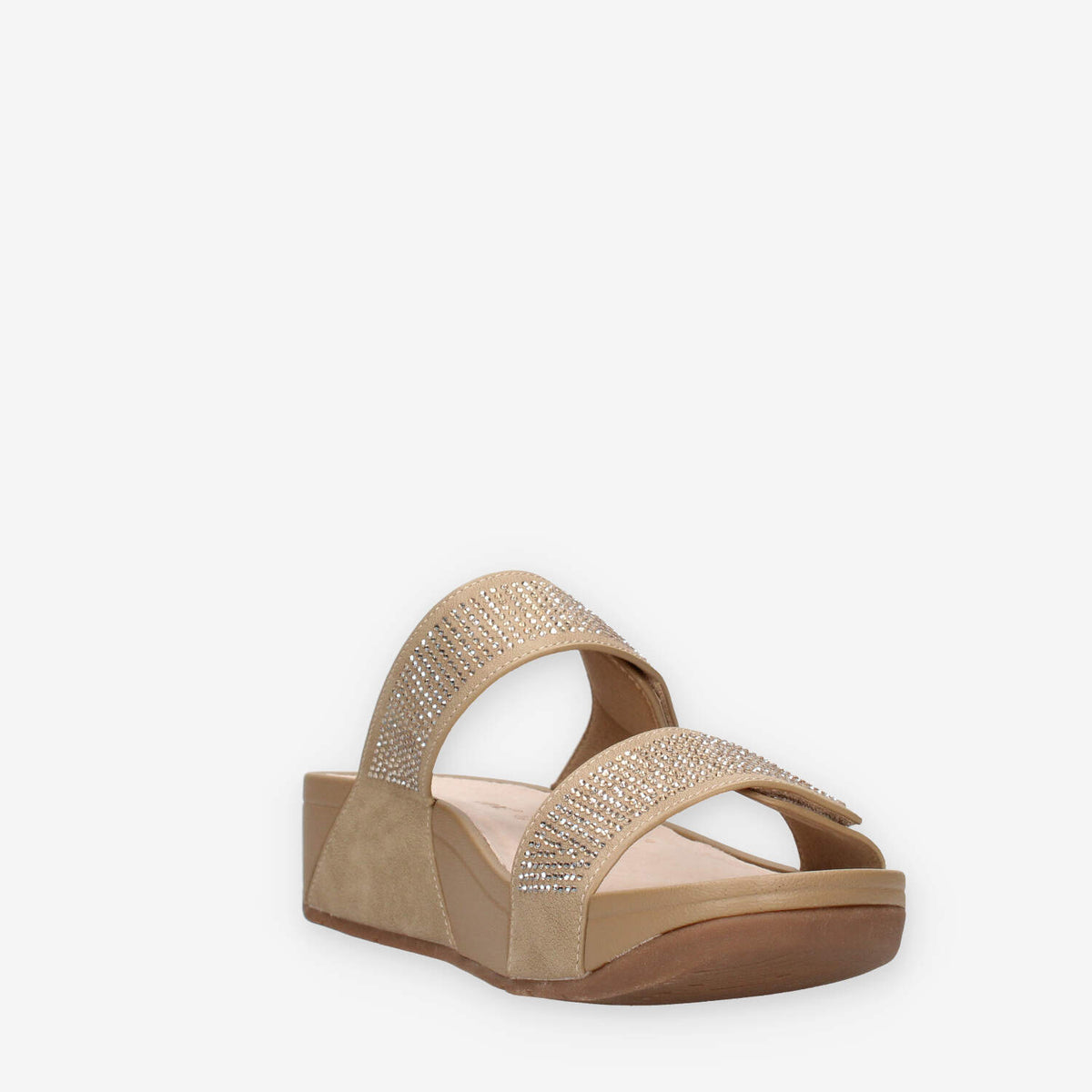 Valleverde V651Z-TAUPE Sandali scalzati taupe da donna
