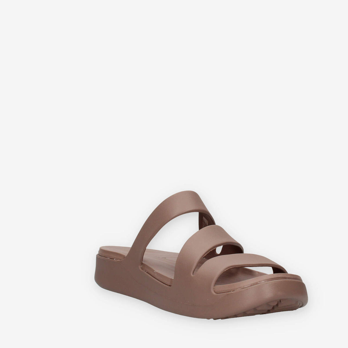 Crocs CR.209587-TRUF Getaway Strappy Ciabatte marroni da donna