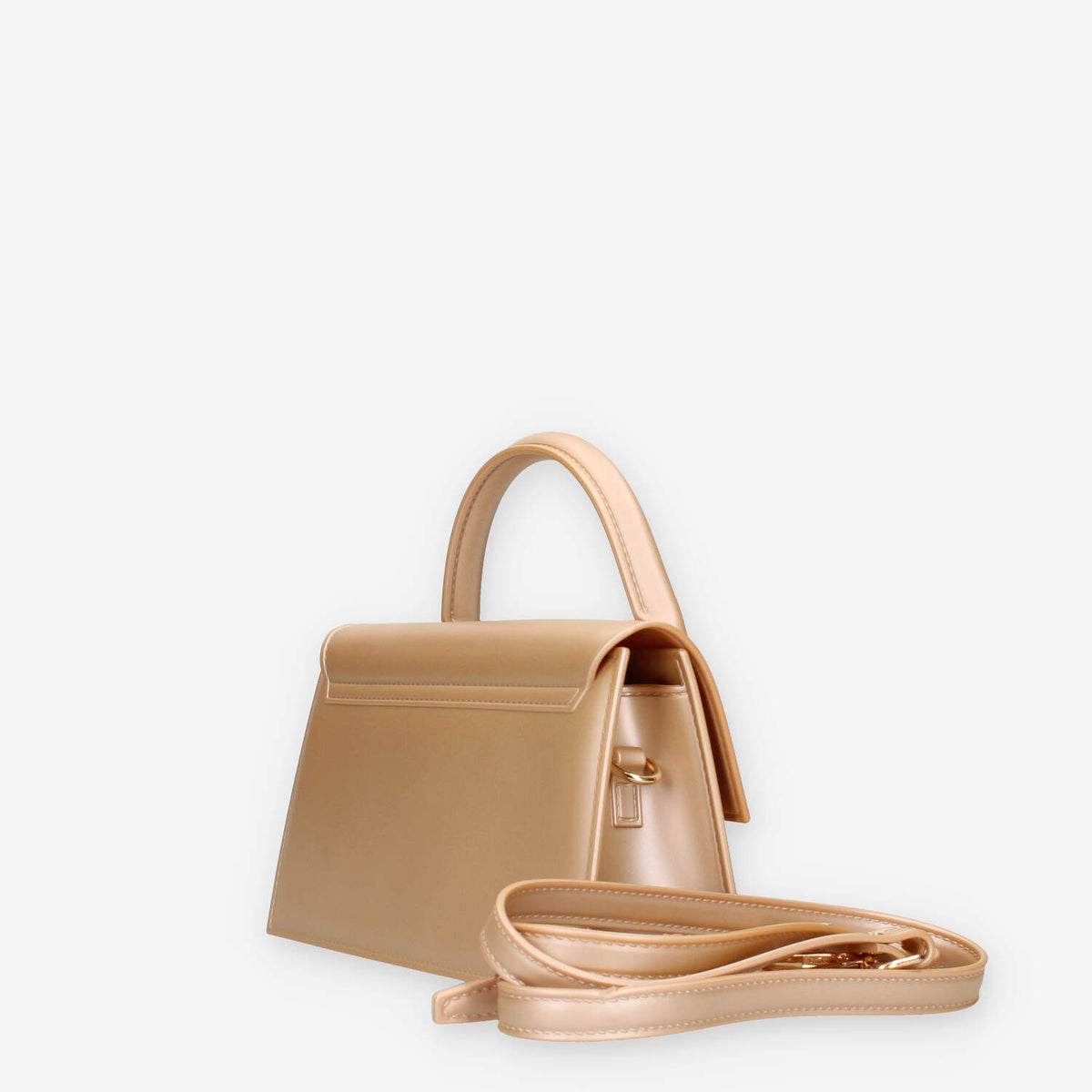 Marc Ellis FLAT ARROW_24-APRICOT / GOLD Borsa a tracolla albicocca e oro