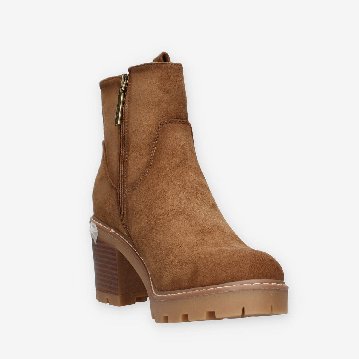 Refresh 173032-TAUPE BOTIN Stivaletti taupe da donna