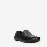 Frau 12M0-BLACK Mocassini neri da uomo