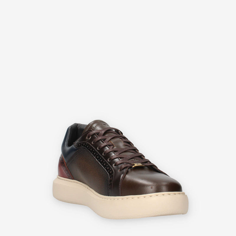 12500-6564AM-COGNAC-COMBI Ambitious Sneakers cognac da uomo