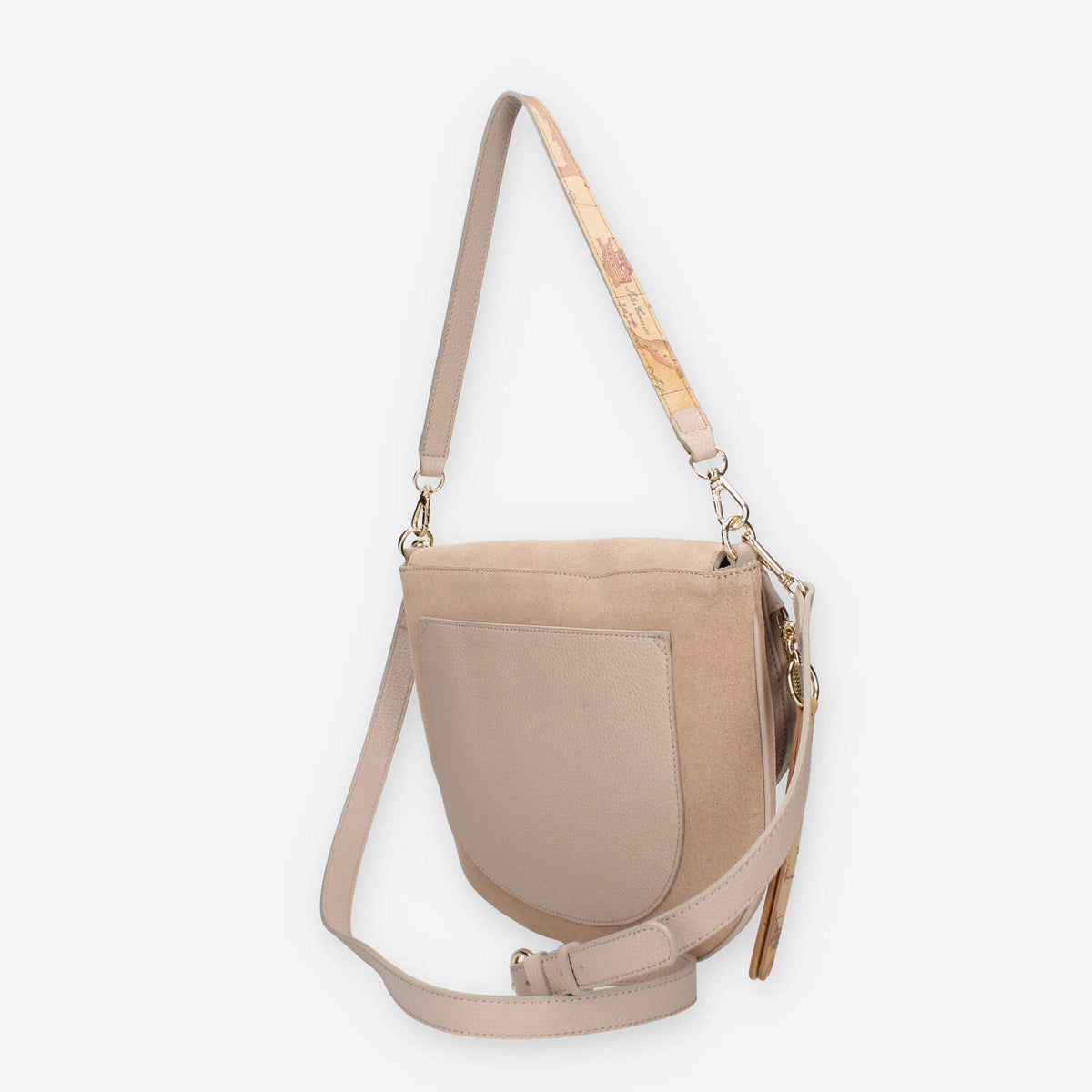 Alviero Martini Prima Classe LLD72-8646-0067 Borsa a tracolla taupe e Geo Classic