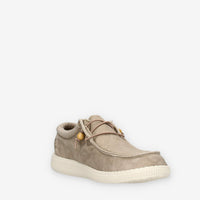 Walk in Pitas WP150-WALLABI-WASHED-57BEI Slip on beige da uomo