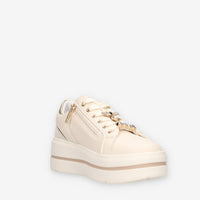 Donna Serena 185722DM-BEIGE-PLAT Sneakers beige e platino da donna