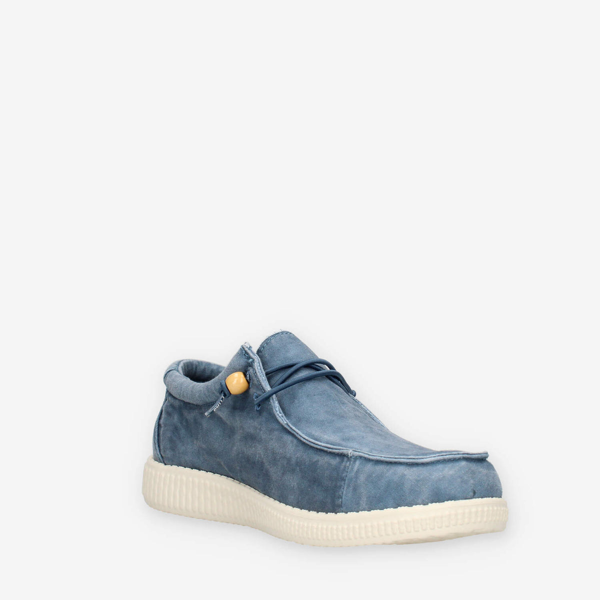 Walk in Pitas WP150-WALLABI-WASHED-25AZUL Slip on azzurre da uomo