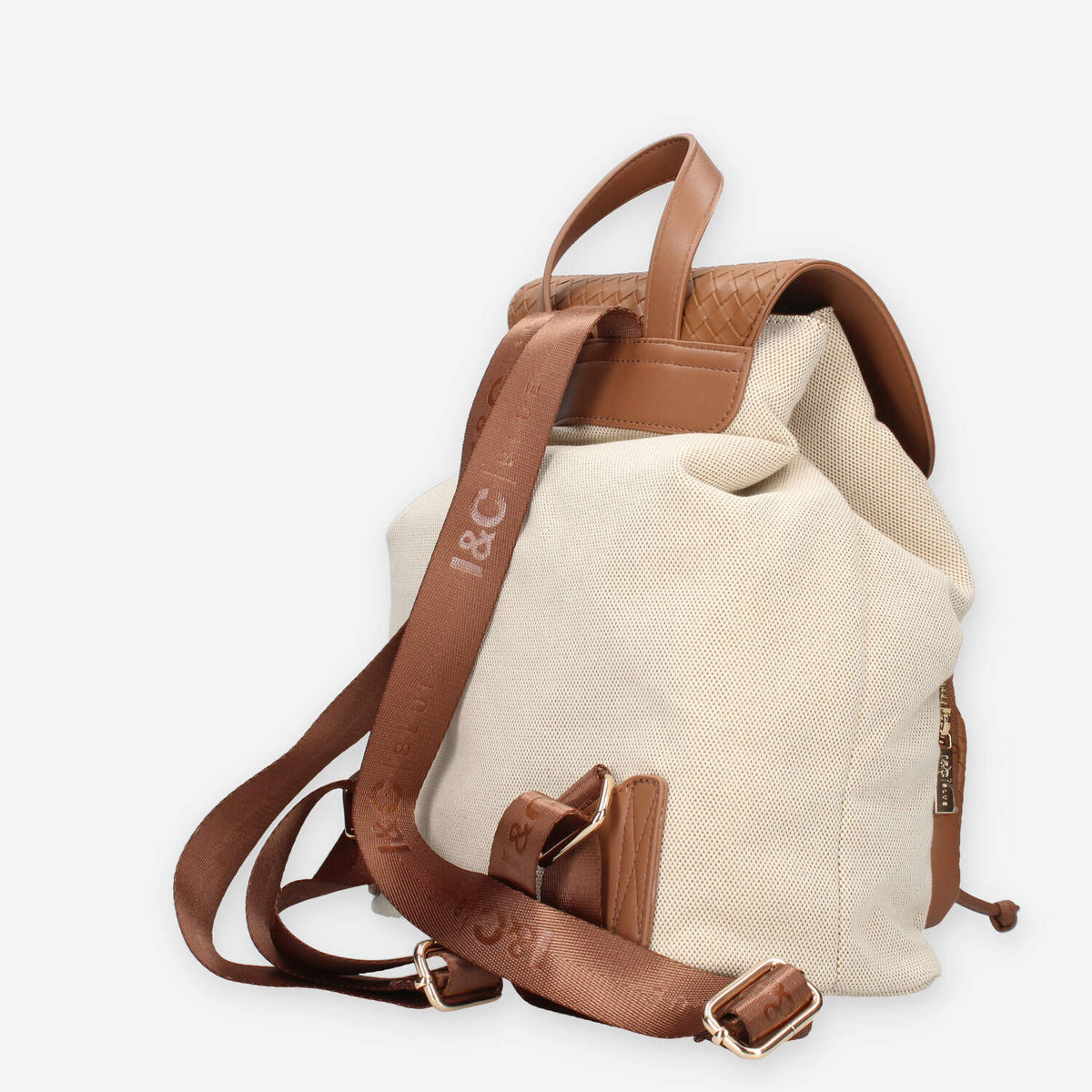 I&C Blue 1497475 Zaino marrone e beige da donna