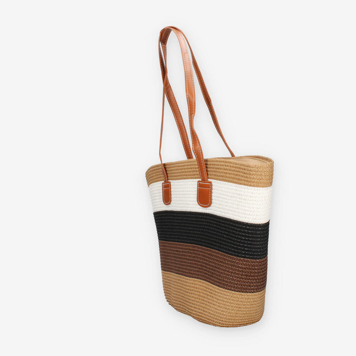 Vivienne D VBB286.MULTI Borsa a spalla in paglia multicolore