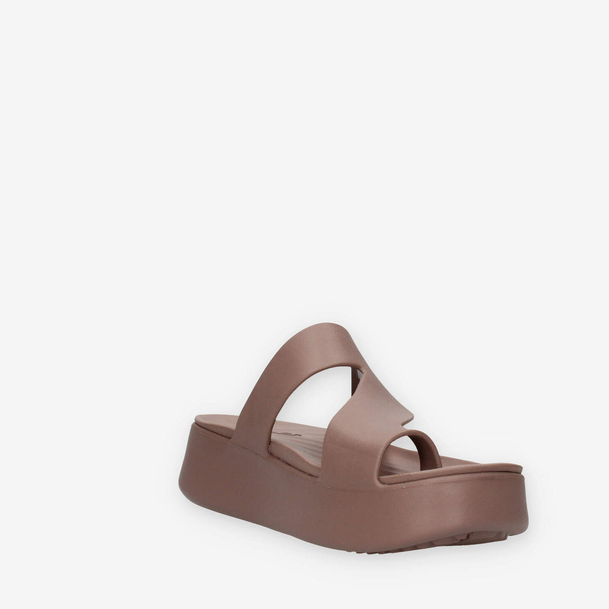 Crocs CR.210834-TRUF Getaway Platform Toe Loop Infradito marroni da donna
