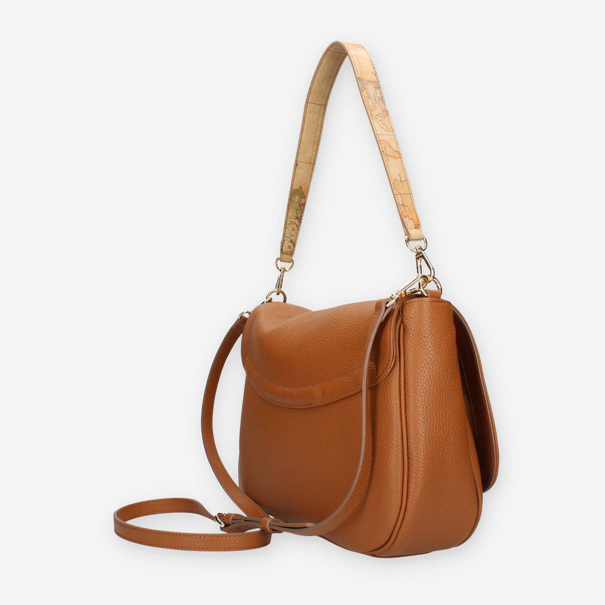 Alviero Martini Prima Classe LLF07-M630-0970 Shoulder Bag with fl