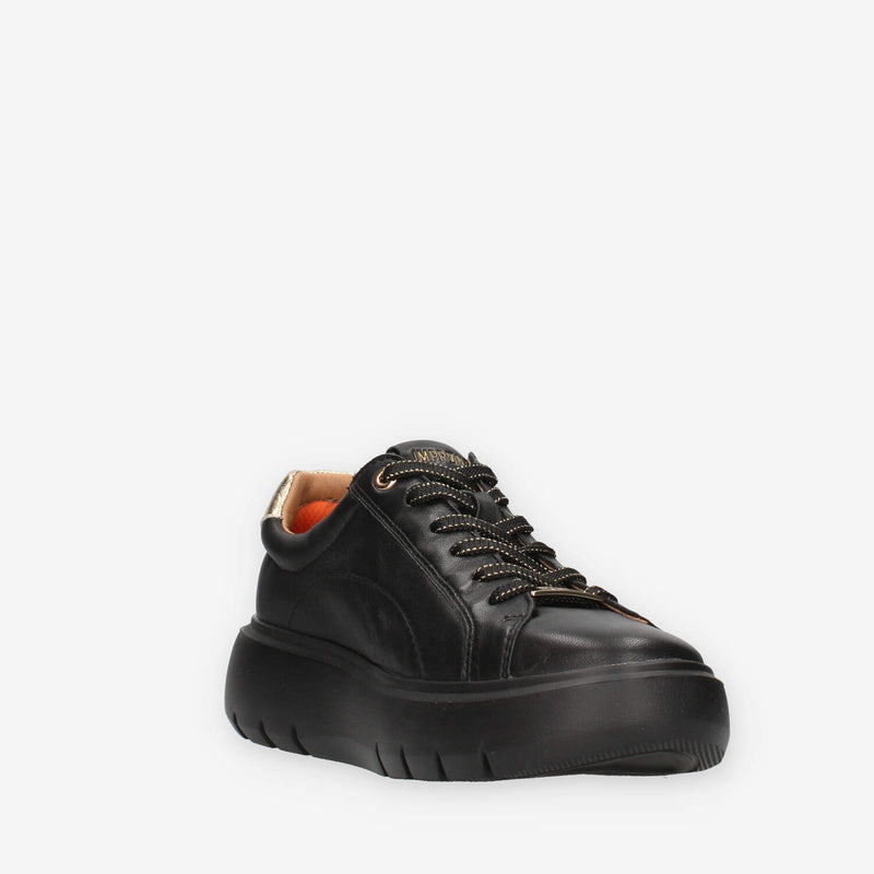 Impronte IL52563A-319 Sneakers nere e oro da donna