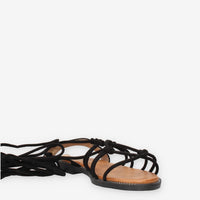 Marina Torres XJY251403-BLACK Sandali neri alla schiava
