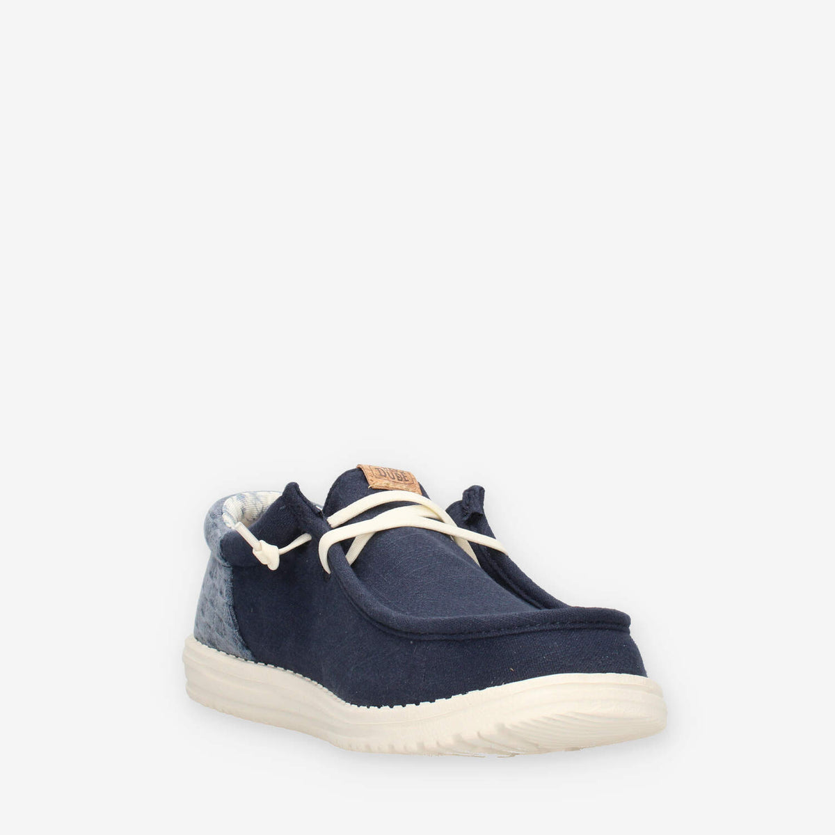 Hey Dude HD.45184-4UX Wally Funk Summer Stitch Slip on blu da uomo