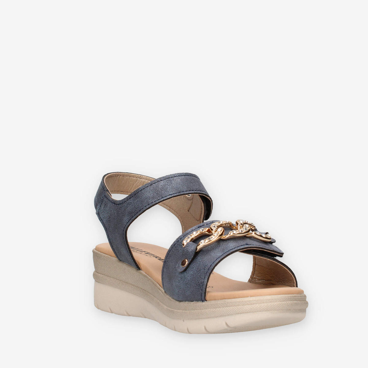 Valleverde 55566-BLU Sandali blu da donna