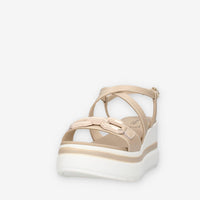Nero Giardini E615953D-453 Sandali lino da donna