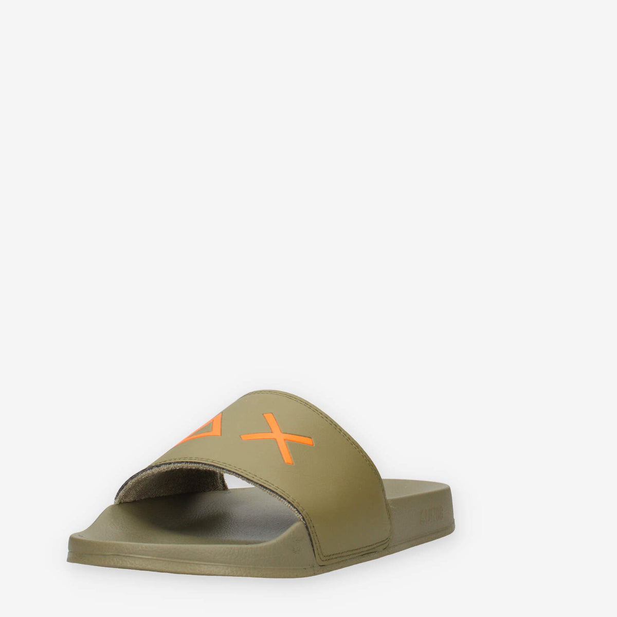 Sun 68 X36110-19MILITARE SLIPPERS LOGO Ciabatte verdi da uomo