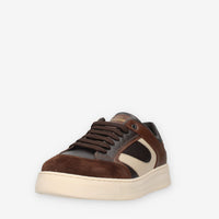 737-COMB1-CAM-TERRA Exton Sneakers da uomo marroni