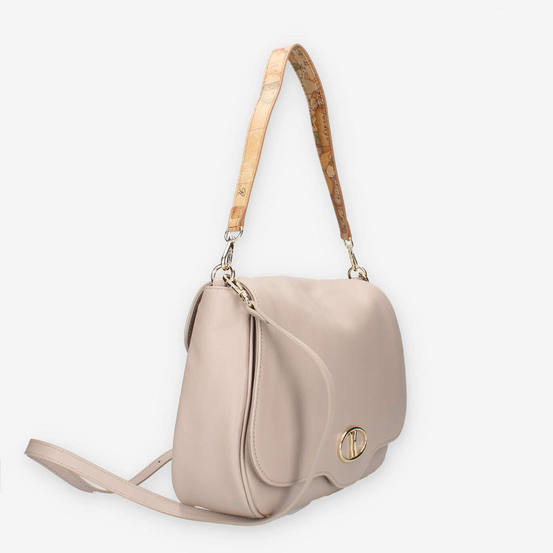 Alviero Martini Prima Classe LLD54-M631-0067 Borsa a tracolla taupe e Geo Classic