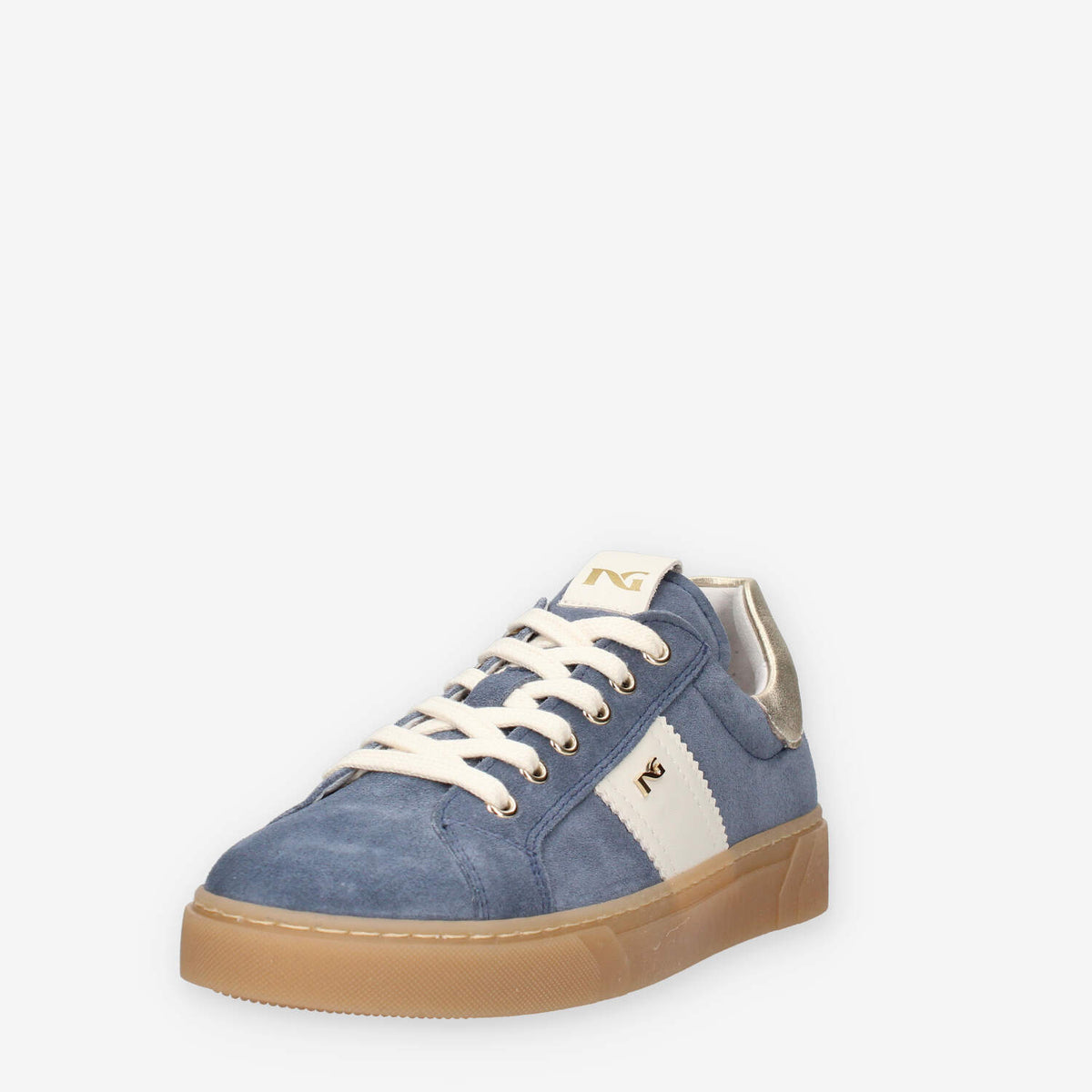 Nero Giardini E513004D-203 Sneakers basse blu da donna