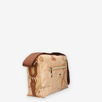 Alviero Martini Prima Classe LLD38-S578-0548 Borsa a tracolla Geo Classic e castagna