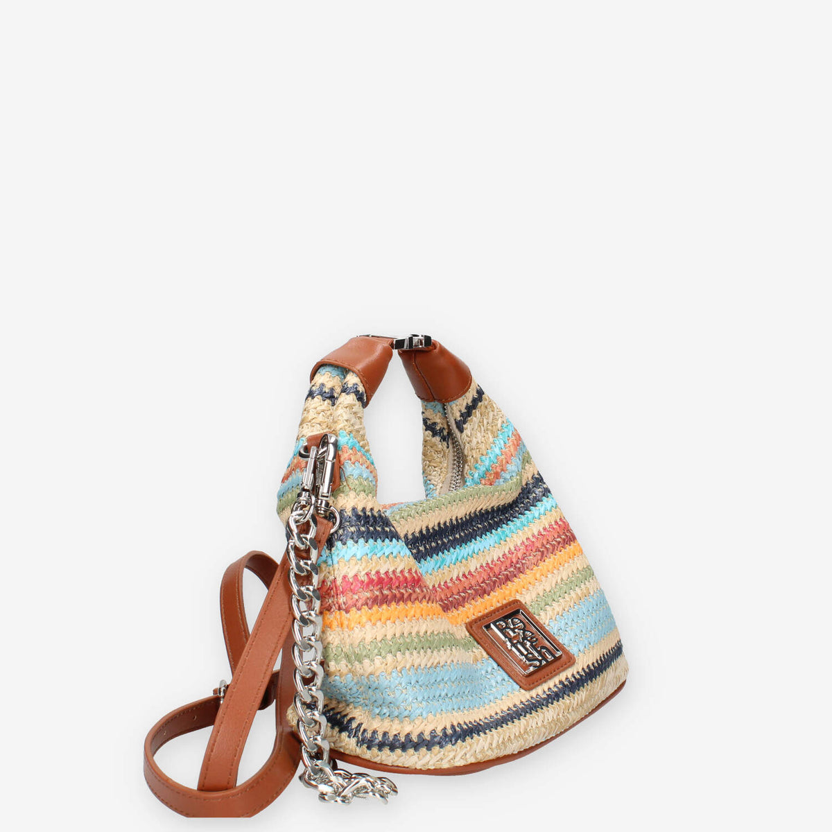 Refresh 183393-AZUL Borsa a tracolla azzurra