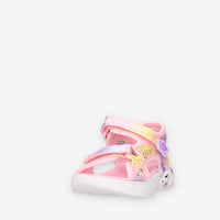 Skechers Unicorn Dreams Sandali rosa con luci