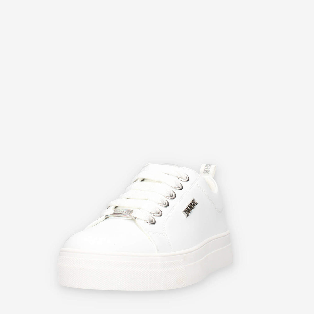 Ferre FB-200-WHITE-SILVER Sneakers bianche da donna