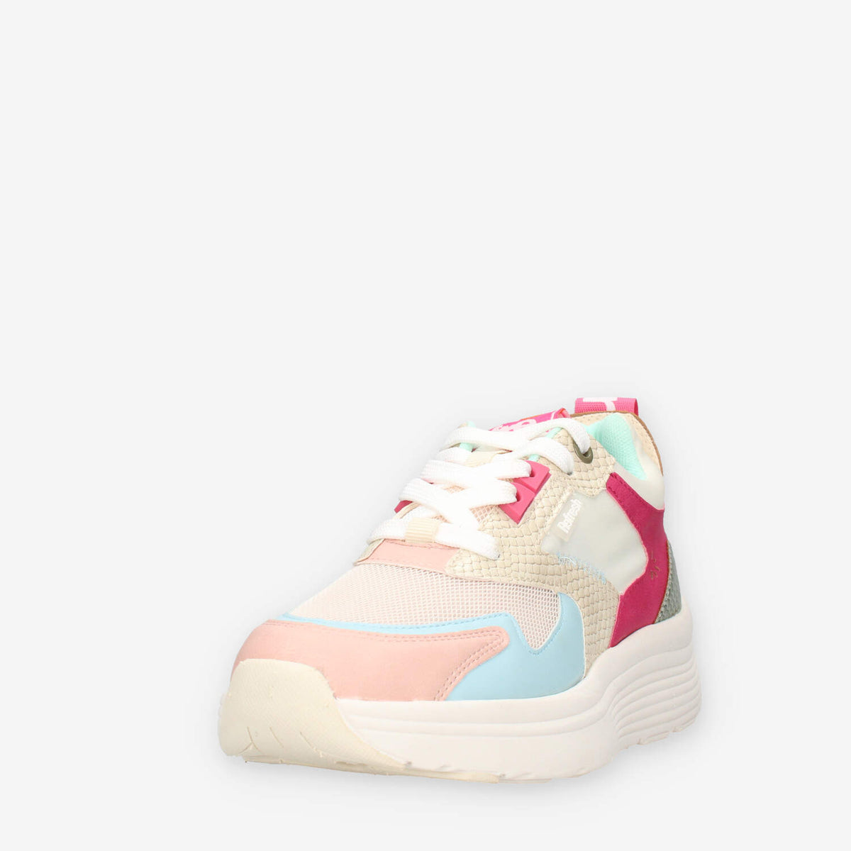 Refresh 172853-FUCSIA Sneakers fuxia multicolore da donna