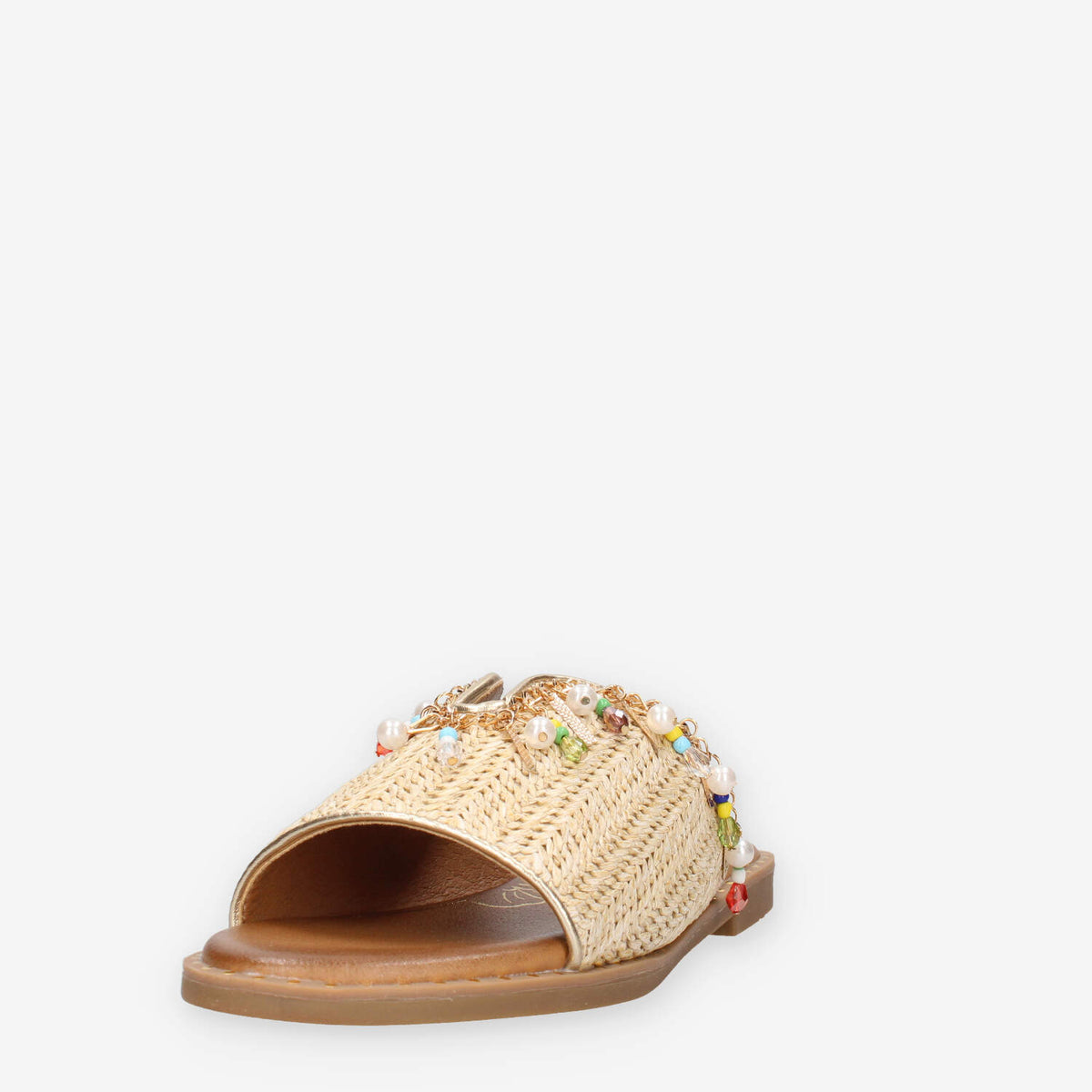 O-Joo OL61511A-026 MILEY CARRIBEAN Sandali scalzati beige da donna
