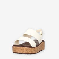 Crocs CR.211144-CHAL Brooklyn Cork Low Wedge W