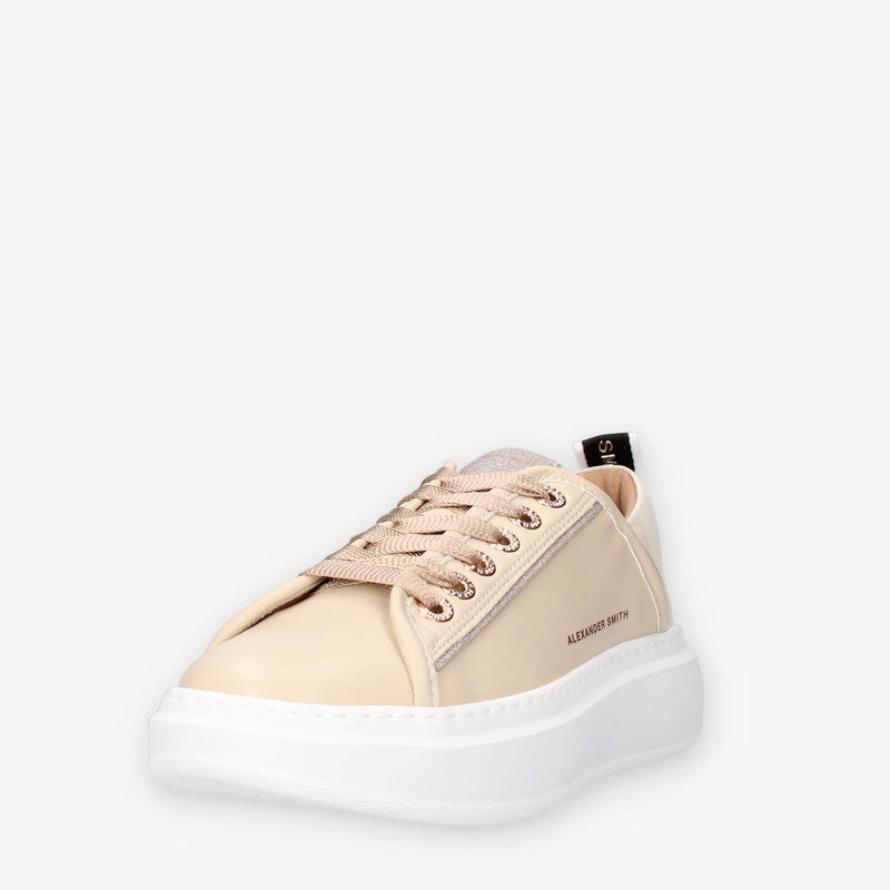 ASBAWYW-0066-BGE Alexander Smith Wembley woman Sneakers beige da donna