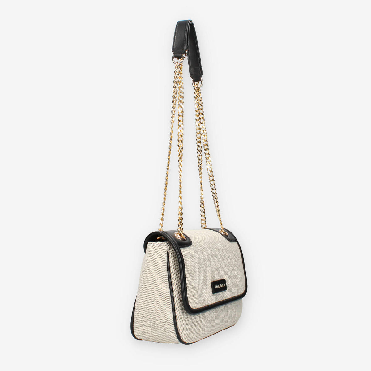Vivienne D VFA248.NERO BORSA CANVAS