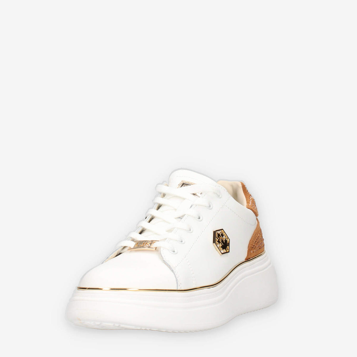 Lumberjack 102230320 Guerice Sneakers bianche da donna con strass