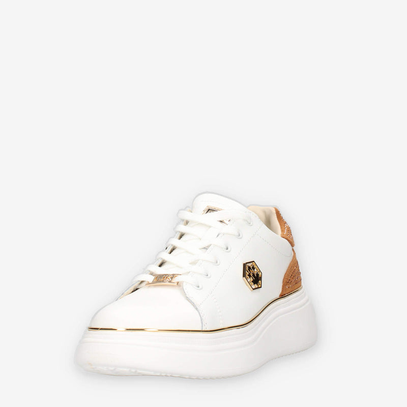 Lumberjack 102230320 Guerice Sneakers bianche da donna con strass