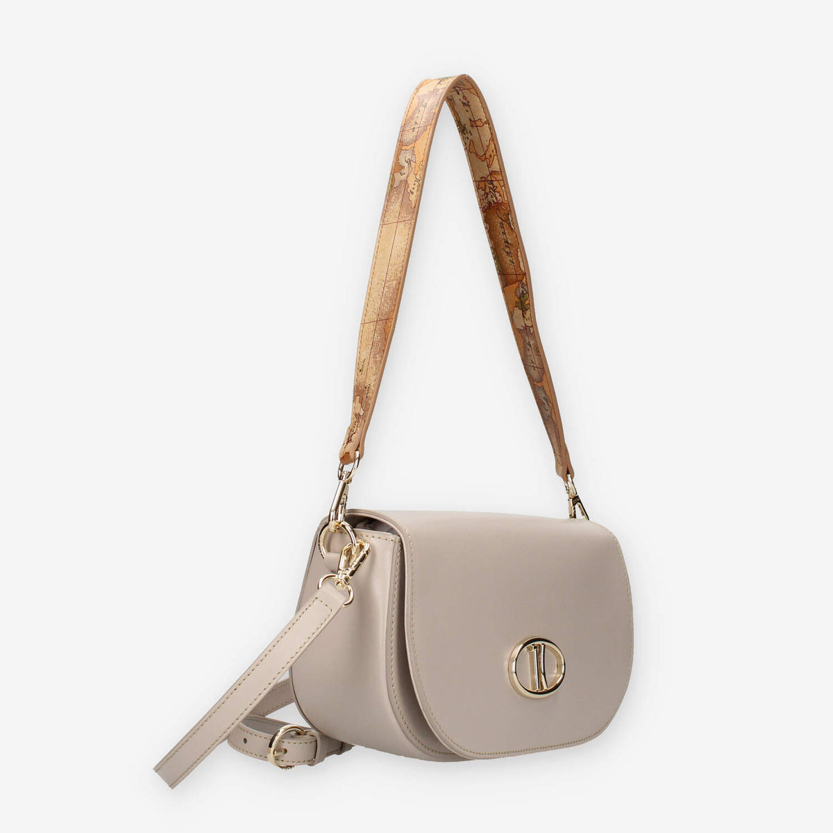 Alviero Martini Prima Classe LLD59-S620-0067 Borsa a tracolla taupe e Geo Classic