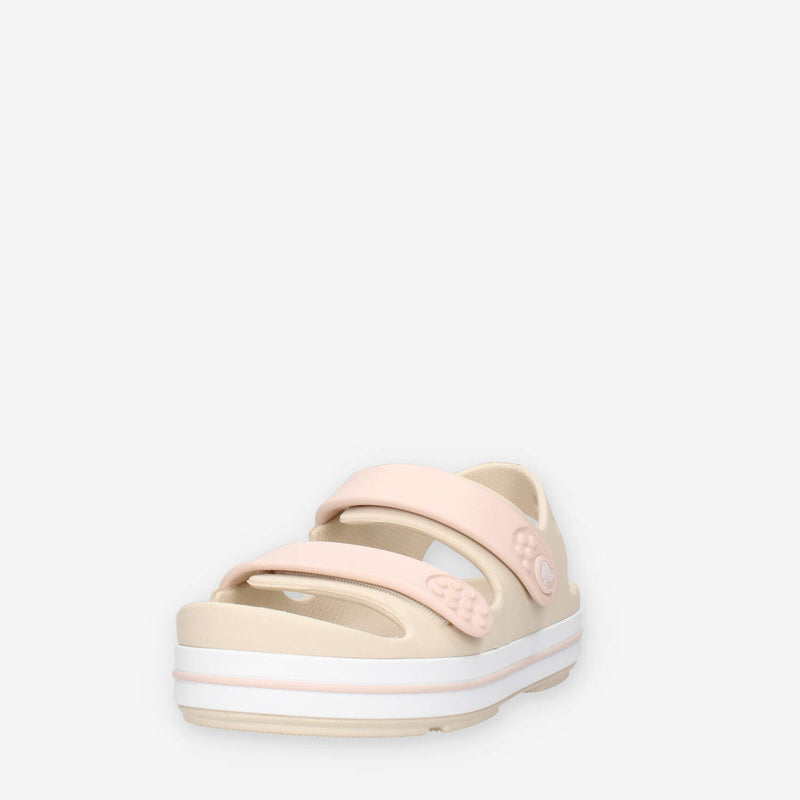 Crocs CR.209423-0LH Sandali beige e rosa da bimba