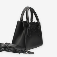 Marc Ellis FLAT WOOD S_24-BLACK / BLACK Borsa a mano nera