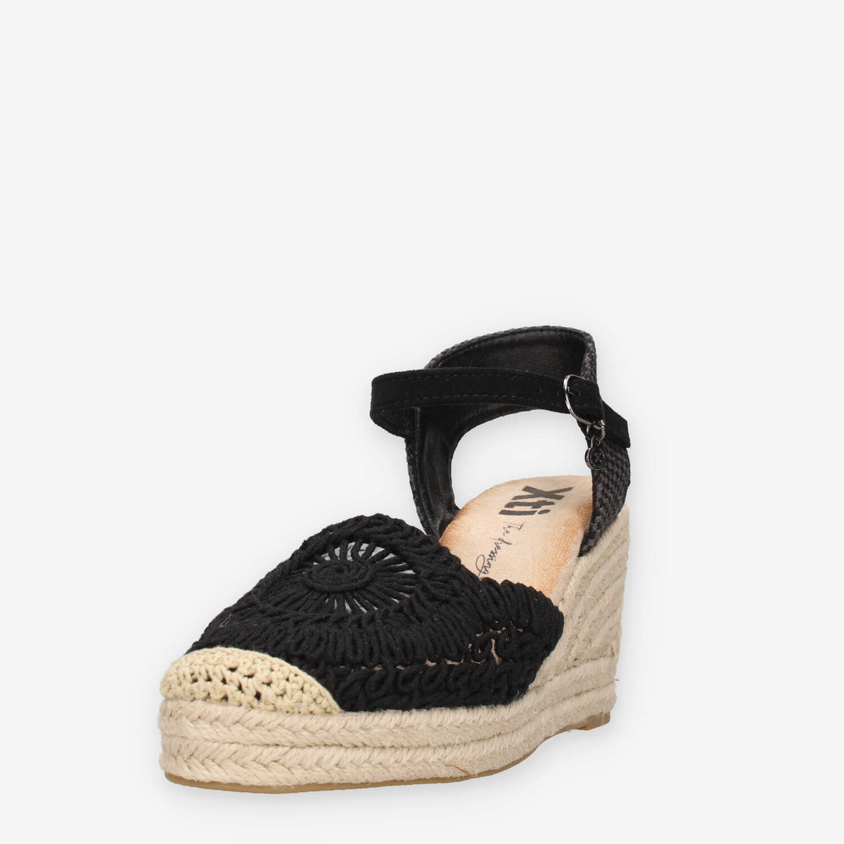 Xti Tentations 145417-NEGRO Espadrillas nere da donna